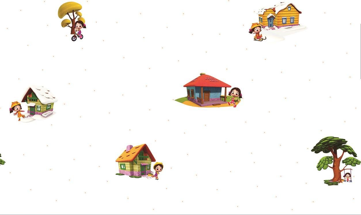 Deco Kids Niloya Çocuk Odası Duvar Kağıdı 1109-01 ( 10m2)