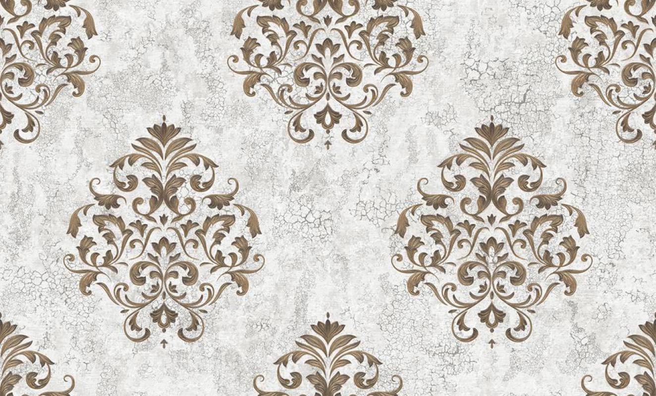 ARMANİ DAMASK DESEN DUVAR KAĞIDI (16,5 m2) 3013-02