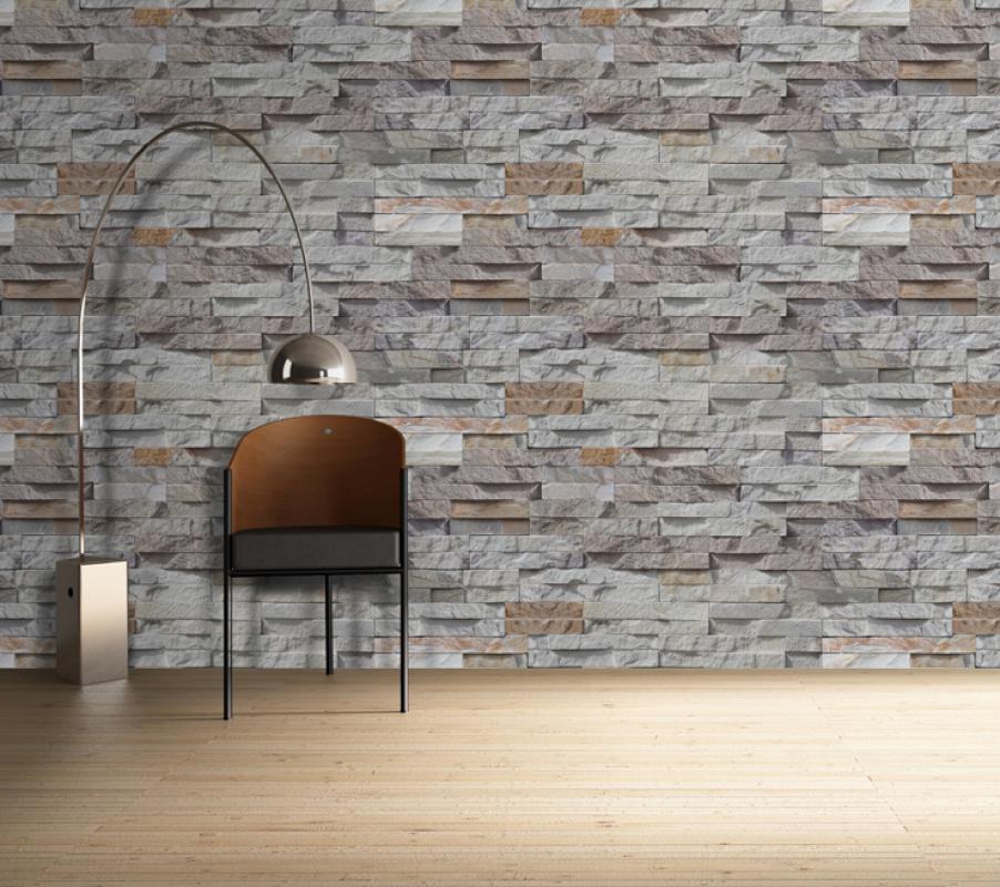 BOSSİNİ 3 BOYUTLU TAŞ DUVAR KAĞIDI (10 m2) 220501 DuvarKagidiSec