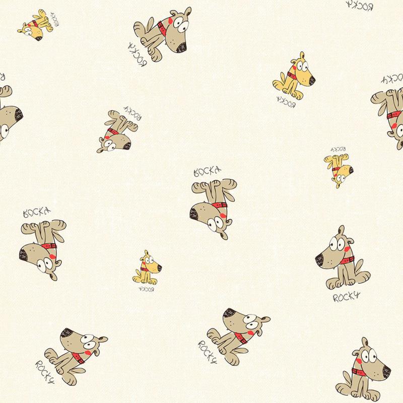 KIDS WORLD KÖPEKLİ ROCKY ÇOCUK ODASI DUVAR KAĞIDI (5M2) KW200053