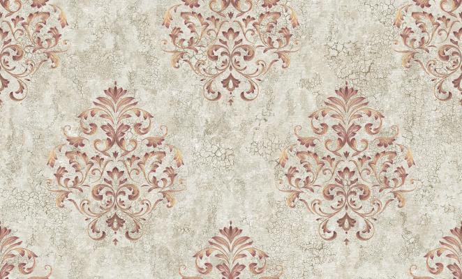 ARMANİ DAMASK DESEN DUVAR KAĞIDI (16,5 m2) 3013-01